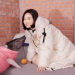 Victoria Song Instagram - Cold outside but warm inside. #WeLoveWinter @moncler