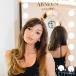 Mimi Keene Instagram - Thank you @bazaaruk & @armanibeauty 

📸 @ionawolffphoto & @naokoscintu 
✂️ @larrykinghair 
💄 @naokoscintu