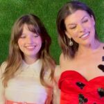 Milla Jovovich Instagram - What a gorgeous night for @amfar with my beautiful family! It’s been 22 years that I’ve been helping raise awareness for @amfar’s amazing fundraising to support AIDS research and now COVID research as well. I was so proud to have my husband  and my daughter with me to celebrate this gorgeous event and it was such an honor to wear a couture @jeremyscott gown and cheer him on when he received his award for all the amazing work he’s done with the organization! #amfar #makeaidshistory #makecovidhistory