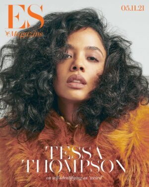 Tessa Thompson Instagram - Thank You @eveningstandardmagazine for having me on your cover. Chat with @richardjgodwin is linked in mi bio. 

@eveningstandardmagazine
Photographs by @jahmadbalugo
Styling by @ibabdelnasser 
Hair by @larryjarahsims
Make-up by @ninapark
Nails by @stephstonenails