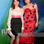 Milla Jovovich Instagram - Want to give a huge thank you to our amazing glam team from both @everanderson and I for making us both look gorgeous at last night @amfar gala!
Make up: @hollysilius 
Hair: @officialdanilohair 
My dress: @jeremyscott 
Ever’s dress: @miumiu