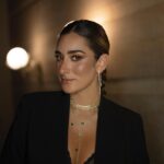Amina Khalil Instagram - 🖤 🖤
From @eliesaabworld last night. 
Makeup by @sallyrashid_ 
Photography by @kholoudelmahdy 
Jewels from @11_11egypt