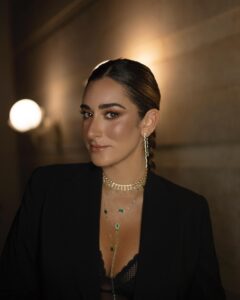 Amina Khalil Instagram - 🖤 🖤
From @eliesaabworld last night. 
Makeup by @sallyrashid_ 
Photography by @kholoudelmahdy 
Jewels from @11_11egypt
