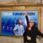 Anna Cathcart Instagram - wow. tears! so many tears. this is so much more than a musical to me. i can’t tell you how many times this soundtrack has brought me comfort and going from listening to it in my bedroom everyday to watching the whole thing come to life last night was everything i wanted and more!!! @jordanfisher you are mindblowingly talented and left me absolutely speechless. so honoured to know you. thank u so much @dearevanhansen for having me on this magical reopening night👕💙