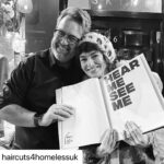 Lena Headey Instagram - THE BOOK IS AVAIL 💥💥💥… WANT TO GIVE A GIFT WILL HONESTLY CHANGE LIVES .. THIS IS IT .. SMALL DOES MAKE A DIFFERENCE…  AND ITS PROPER BEAUTIFUL .. LINK TO PURCHASE IS IN BIO 👆👆👆👆👆👆👆👆👆👆👆 LINK UP THERE ……@haircuts4homelessuk  ALL PROFITS GO TO THE CHARITY. ❤️❤️❤️❤️❤️
・・・
#hearmeseemebook hand delivered 
🖤 
🖤
You can buy your copy on our Haircuts4Homeless website with 100% of the profits going to the Haircuts4Homeless registered charity. 
Link in BIO