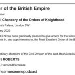 Lena Headey Instagram - WELL THIS IS FUCKING AWESOME @stewartrobertssrsh !!!!… WELL DONE 2022 … Day 1 played. WELL ❤️🔥❤️#Repost @hearmeseemepodcast with @make_repost
・・・
What a great way to start the year 
🖤
To receive an MBE is such an honour and I’m truly grateful. I know it may sound a cliché but this really is for the whole Haircuts4Homeless family 
🖤
2021 was more challenging than I could ever have imagined however we came through even stronger and now are ready to secure our future in 2022
🖤
Much love to everyone involved 
🖤
#haircuts4homelessuk #homeless #community #respect #kindness #volunteer #hope #love #help #lenaheadey #zenoti #loreal #acast #spotifypodcast #itunespodcast #youtube #podcast @haircuts4homelessuk @hearmeseemepodcast @iamlenaheadey @lorealpro_education_uki @lorealpro  @gozenoti @acastpodcasts @spotifypodcasts @itunespodcast @youtube @amazonmusic #hearmeseemebook