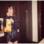 Milla Jovovich Instagram – Happy New Year!!! I have very very tentative hopes that maybe, just maybe this year will be better than the last one. Well Chips and Champagne have already made a great beginning, so hopefully it’s uphill from here. Sending you so much love and hope that everyone manages to stay safe and healthy and take loads of baths with your babies!❤️❤️❤️