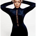 Angela Bassett Instagram - It continues… @instylemagazine 💜🖤💜