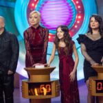 Kristina Orbakayte Instagram - Суббота. @1tv «Угадай Мелодию» 15:35 🎼 Угадываем с Клавочкой! #кристинаорбакайте #клавдияземцова #kristinaorbakaite #claudiazemtsova Total look @julia_day_ Muah @elvirariabtseva_makeup