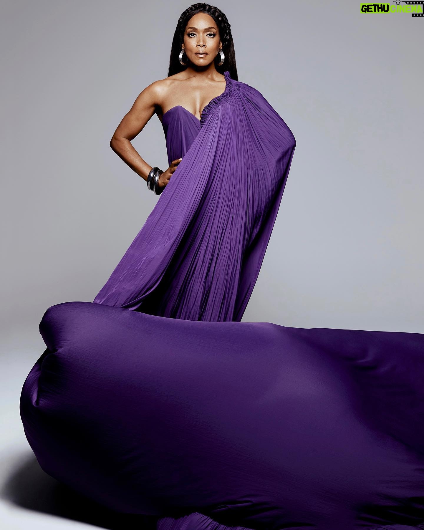 Angela Bassett - 204.7K Likes - It continues… @instylemagazine 💜🖤💜