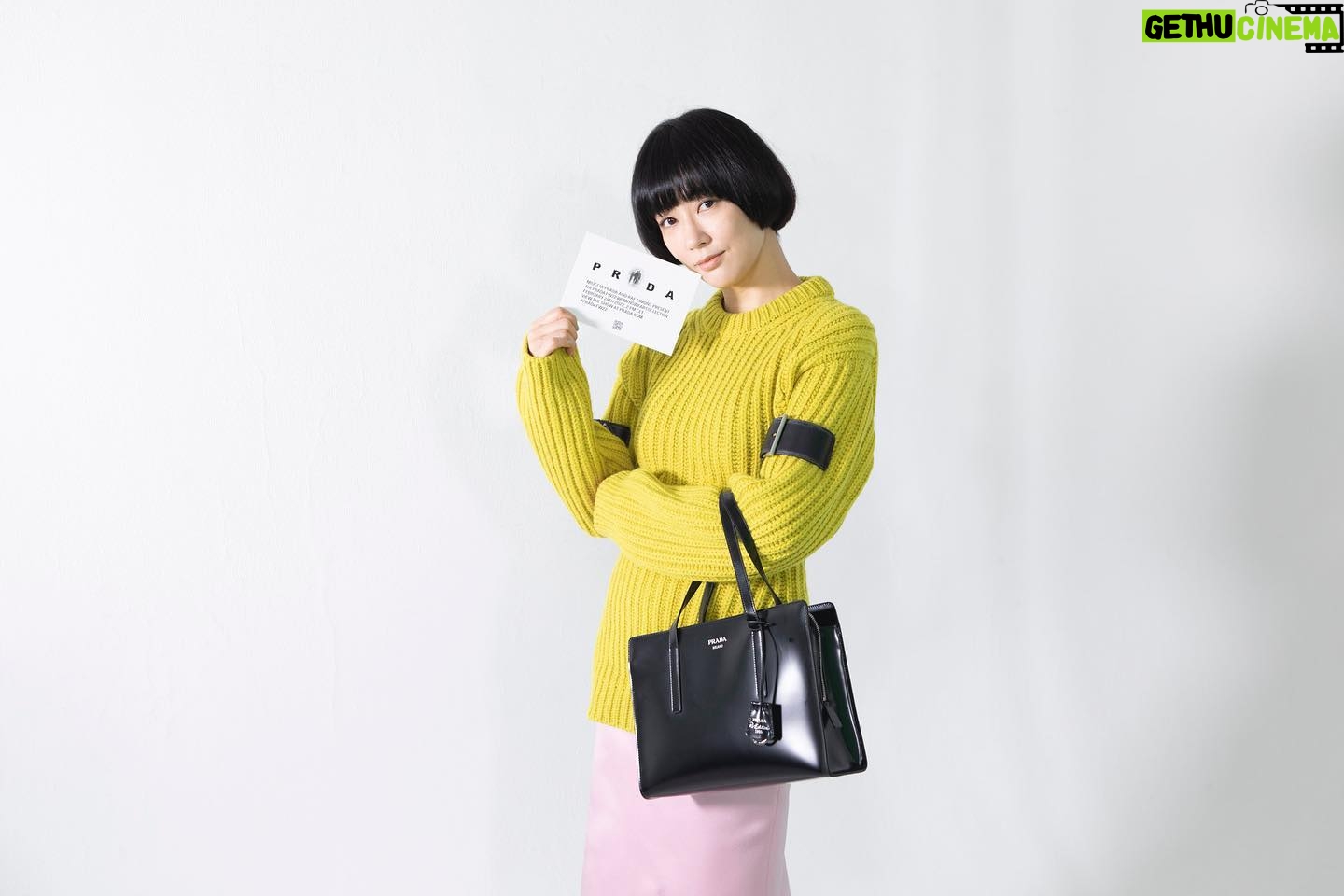 Asami Mizukawa Instagram - @Prada
#PradaFW22
#PradaReEdition
#PradaReEdition1995
