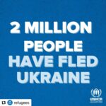Ella McKenzie Instagram - The war in the Ukraine has already forced millions of innocent civilians from their homes. They urgently need food and shelter to aid them as they make their way to safety.

I would like you to join me in donating to the (charity) so that those fleeing the Ukraine can receive life saving support. We can all make a difference! Click on the link in my bio to find out more. 

#Repost @refugees with @make_repost
・・・
2 million people have fled Ukraine in 12 days