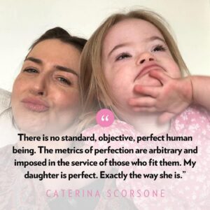 Caterina Scorsone Instagram - People Magazine put together a beautiful throwback post for World Down Syndrome Day. 💛💙❤️ Repost from @people
•
Caterina Scorsone celebrated World Down Syndrome Day with her 5-year-old daughter, Paloma "Pippa" Michaela, and the world. 🙏 In 2020, she opened up to PEOPLE about raising her daughter, who was born with Down syndrome. ❤️ Remarking on what she now knows that she didn't prior to welcoming Pippa, Scorsone said at the time, "the birth of a baby with Down syndrome is something to be celebrated rather than feared." 💕 | #Regram @caterinascorsone