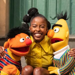 Amanda Gorman Instagram - F is for Friendship! 💛 Many thanks to my friends on @SesameStreet for all the laughs, love, and a lifetime of friendship. Don't miss my visit to @SesameStreet, streaming now on @HBOMax!