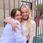 Jessica Capshaw Instagram - Look whose loving arms I got to run into today...