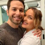 Camilla Luddington Instagram - Tmw night…. 😘 #greysanatomy @skylarastin