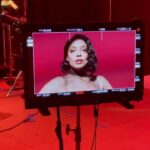 Tessa Thompson Instagram - I love lipstick! I often wear it around my house alone. I always have. So it was a delight to make this with @armanibeauty .  The color range is giving versatility (something for every mood   skin tone), they are easy to apply, and very long-lasting (vital when you need to pop a mask on). My lip color, my power! 💄Swipe for some behind le scenes! 
 #Armanibeauty #ArmaniLipPower #ArmanibeautyPartner.