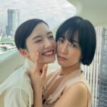 Mei Nagano Instagram – ・
久しぶりに会えたお姉やん🤍
@mizukawa_asami 
@prada 
@id_japan