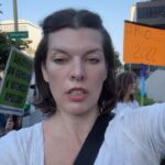 Milla Jovovich Instagram – The SCOTUS Republicans are LIARS. They were sworn in and all said they would uphold Roe vs. Wade. I am SO PROUD of my daughter and her friends for wanting to show up and support women’s reproductive rights which are now in question. Again. And it’s not the rich women and their daughters who will suffer. All those white senators who feel they have the right to make decisions about our bodies will send their little ladies to states on airplanes to get the abortions they need. Safe and sound. It’s the poor women who will suffer. And of course not one of these senators voted for universal healthcare or childcare or any other social safety net to care for the CHILDREN these unborn fetuses become. Once they’re born, well hell that’s not their problem. These men are a dying breed. THEY ARE THE MINORITY. And they’re doing all they can to hang on to power for the little time their kind has left. That’s why we showed up. Because we will not go backwards. No matter how much they would love us to. Go back to the good old days. When everyone knew their place. We know our place. It’s in your face SCOTUS. 80% of Americans support a woman’s right to have a safe abortion. FACT. 

Donate to Abortion Funds: where all people have access to abortion without shame or stigma. @abortionfunds 

* Keep Our Clinics:  Support independent community providers  in the US. @keepourclinics 

* M A Hotline: a confidential, private and secure phone and text hotline for people in need of support for self-managed miscarriage or abortion. 1-833-246-2632

* If you have questions about self-managed abortion and the law, @ifwhenhow can help. for legal advice and information on self-managed abortion. Visit ReproLegalHelpline.org or call 844-868-2812.

* Abortion On Our Own Terms: a resourced website for people to safely and effectively manage their abortion on their own terms. (Abortion Pills) Abortiononourownterms.org 

* INeedAnA.com: Find a clinic – to find vetted, up to date, and personalized info on how to get an abortion; no search or user data saved. @ineedanacom 

* Support/Share Practical Support Organizations (PSO’s): PSO’s help abortion seekers with travel and logistical support. @apiaryps