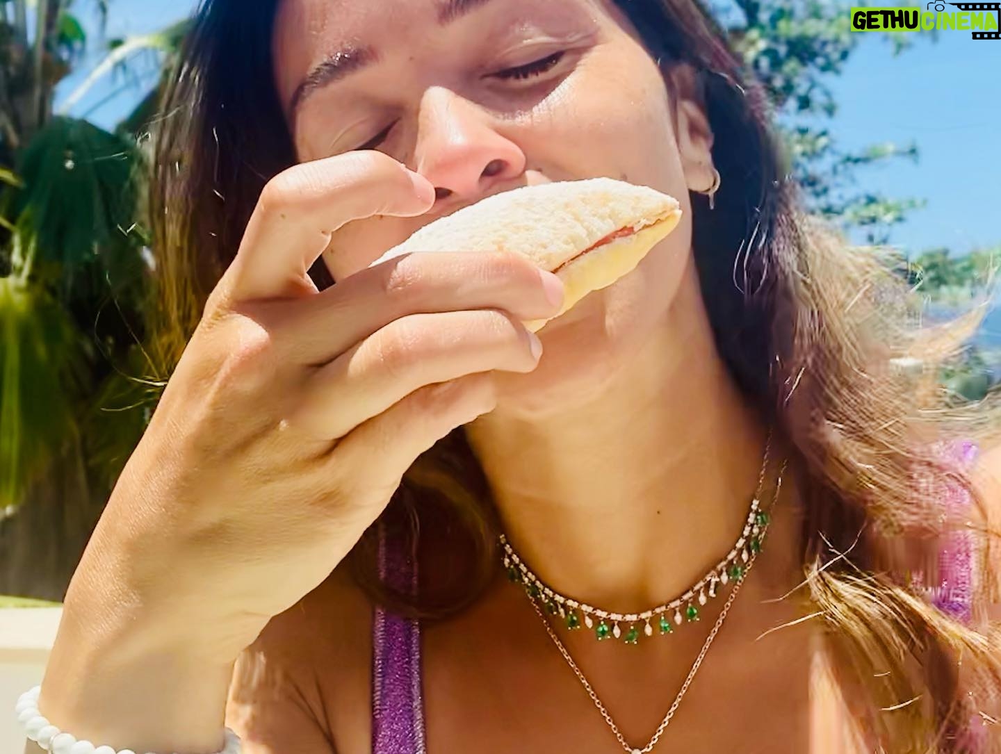 Gina Rodriguez - 323.9K Likes - This day. This trip. This love. This island. Grateful. Grateful. So very grateful. #RCMemories #RCReserve #DoradoBeachReserve #puertorico