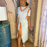Priah Ferguson Instagram – Stepping on a Wednesday @todayshow. Thank you to my incredible team. Let’s go!🧡

Stylist: @sophielopez
Hair: @ursulastephen
Makeup: @carolinadali 

Style Deets
Outfit: @ph5official 
Shoes: @charleskeithofficial 
Rings: @thebonbonwhimsclub