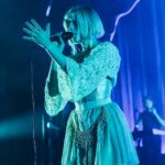 Aurora Aksnes Instagram - Tonight we went Running With The Wolves with @auroramusic 
What a beautiful set! 

📸’s: @scali