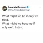 Amanda Gorman Instagram - Americans—you know enough is enough. If you do anything today, let it not be just to grieve, but to act. Follow & donate to @everytown to help prevent gun violence and save lives, and check out their website (everytown.org) to take more action.
