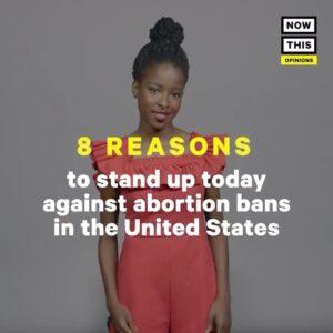Amanda Gorman Instagram - “Be unafraid. We will not be delayed. We will not be masquerade to the tale of a handmaid. We will not let Roe v. Wade slowly fade, because when we show up today, we’re already standing up with the tomorrow we made.” I’ve been thinking a lot about these words I wrote for this poetic performance with @Nowthisnews years ago, and I still believe it with every fiber of my being ✊🏿💛 p.s thanks to @versharma for helping me get this poem out there!