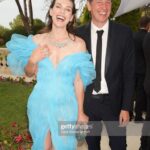 Milla Jovovich Instagram – Thank you @amfar for being a ray of light in this dark world right now. I am so proud to support all the incredible break throughs in medicine that this organization has made possible over the years through their fund raising for people living with HIV/AIDS as well as raising awareness for the prevention of the disease. I was lucky enough to be dressed for the gala by my fellow Ukrainian, the incredible designer @lever_couture! Together, my daughter @everanderson and I completed the Ukrainian flag with our colors on the red carpet! A special thank you to @messikajewelry and my amazing glam team: make up @patidubroff and hair @cyrillaloue!