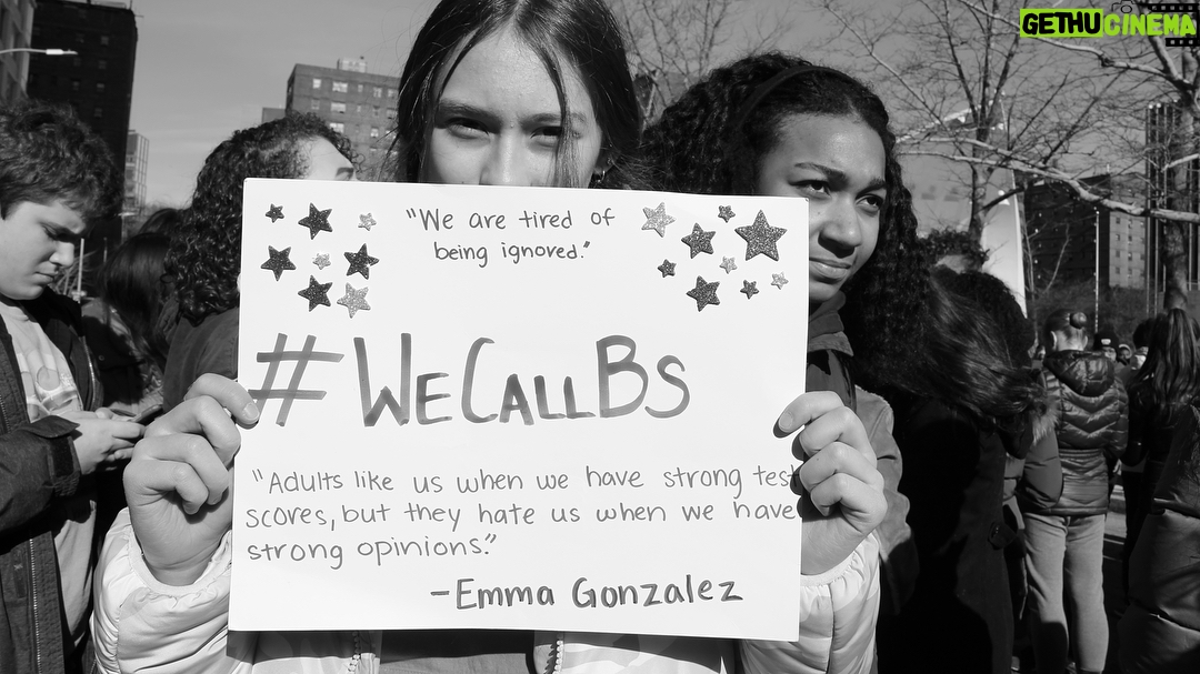Lola Tung Instagram - We must keep striving for a safer future. This is only the beginning #wecallbs #neveragain #nomoregunviolence #guncontrolnow