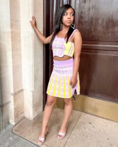 Priah Ferguson Instagram - yea, summer ‘22 is definitely the one.

Stylist: @sophielopez
Hair: @sonia.messaoudi 
Makeup: @sarahatallahmakeup 

Style Deets
Outfit: @ph5official 
Shoes: @vincecamuto 
Earrings: @mayol_world 
Rings: @mers.tr & @joannalauraconstantine