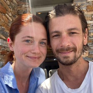 Bonnie Wright Instagram - full of love, feta, honey & the salty aegean sea🍯🌙