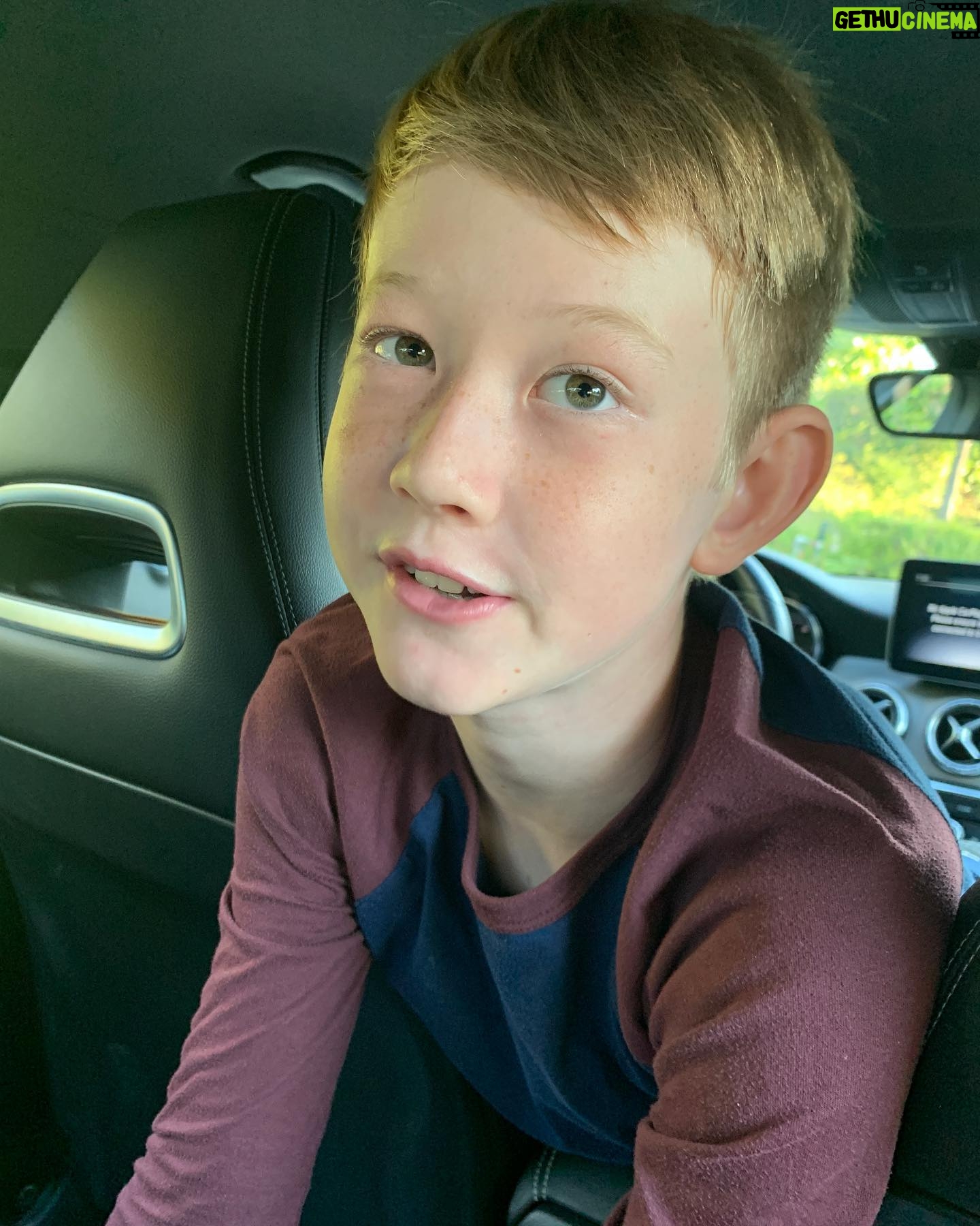 Ella McKenzie Instagram - Guys!!!!! My little bro @romangross2029 is in a movie!! He plays Mr @steveyeun ‘s son (a small part but one that he says he will never ever forget and what an honor!!) Max, in the amazing Mr @jordanpeele ‘s film @nope.film !!!! AND it’s his birthday tomorrow so to celebrate it all 🥳, I’m making this post!
Roman, I am beyond grateful to have you as my brother and my best friend. I am so lucky to have experienced many fun things with you like making fun of dad and you watching sam and cat with me even though you didn’t want to (and we can admit that you love it now)! I cannot believe you’re 11 now. You are so loyal, super athletic and you are just simply THE BEST!! Congratulations and Happy Birthday!! I love you so much bud!!