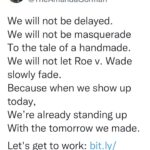 Amanda Gorman Instagram - Time to stand up—donate to @plannedparenthood above, text ACCESS to 22422 or visit bit.ly/RoeWYCD to learn what you can do. Sending you love, energy, and strength as we come together 💛❤️