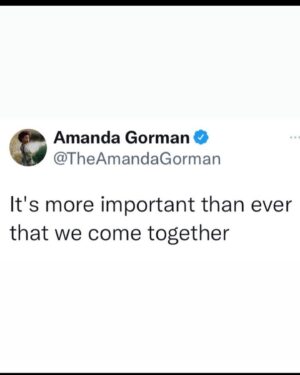Amanda Gorman Instagram - Time to stand up—donate to @plannedparenthood above, text ACCESS to 22422 or visit bit.ly/RoeWYCD to learn what you can do. Sending you love, energy, and strength as we come together 💛❤️