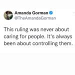 Amanda Gorman Instagram - Time to stand up—donate to @plannedparenthood above, text ACCESS to 22422 or visit bit.ly/RoeWYCD to learn what you can do. Sending you love, energy, and strength as we come together 💛❤️