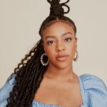 Priah Ferguson Instagram - I’m so excited to share my special feature with @POPSUGAR! We talked about Erica’s future on Stranger Things, my upcoming movie with the one and only Marlon Wayans, and how I spend my time off set. Check it out! This was incredible and thanks for capturing my vibe and essence with authenticity. To my team, ily. Link in bio.🫶🏽

Written by: @jackie_jormpjomp 
Photography: @tawnibannister 
Stylist: @sophielopez
Braids by: @hairbyromorgan 
Braid styling: @milesjeffrieshair 
Makeup: @brandyallen