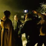 Aurora Aksnes Instagram - one of the most naturally beautiful scenes I have ever shot a video in. I feel so lucky and warm (even though the video set was very very freezing), but my heart is full of happiness to have shared this moment with @imqingfeng ❄️⚡️ :)