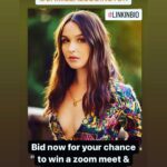 Camilla Luddington Instagram - Hiiiii!!!!! Bid to do a zoom meet and greet with meeeee for the amazing charity @buddyshealingpaws 🥳🥳🥳 
They help owners who can’t afford their pet’s medical care!! 💖 
link in bio! I can’t wait to chat with you! ❤️❤️❤️❤️