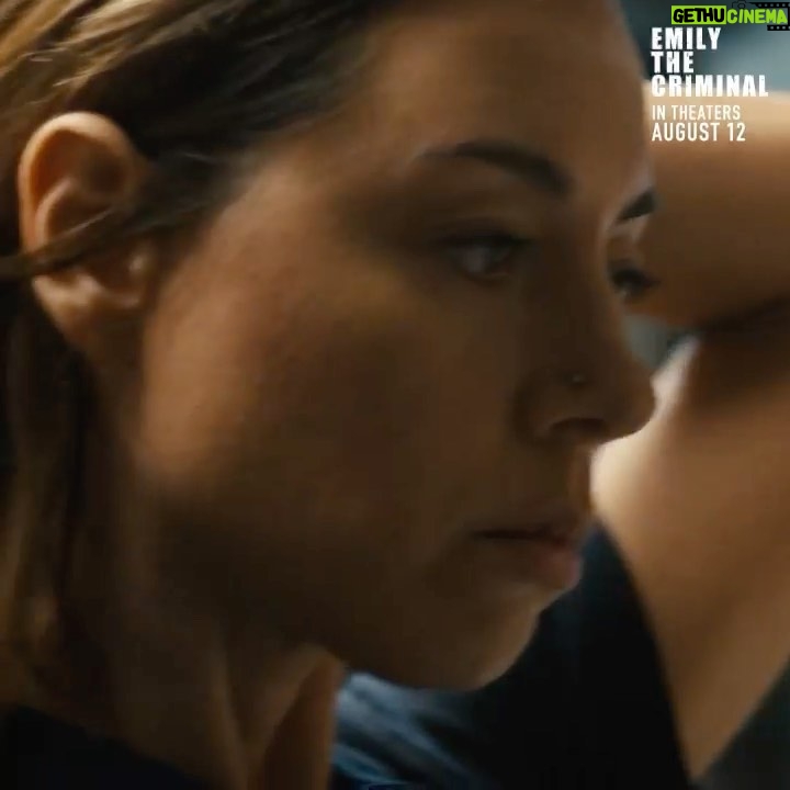 Aubrey Plaza Instagram - There’s your answer right there. August 12th. Movie theaters. Popcorn. #emilythecriminal