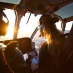 Kinsey Wolanski Instagram - Sunrise flights fill me up ❤️🚁