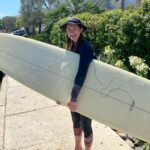 Bonnie Wright Instagram - two weeks back in california 🌺 final slide is rare footage of me doing something i love