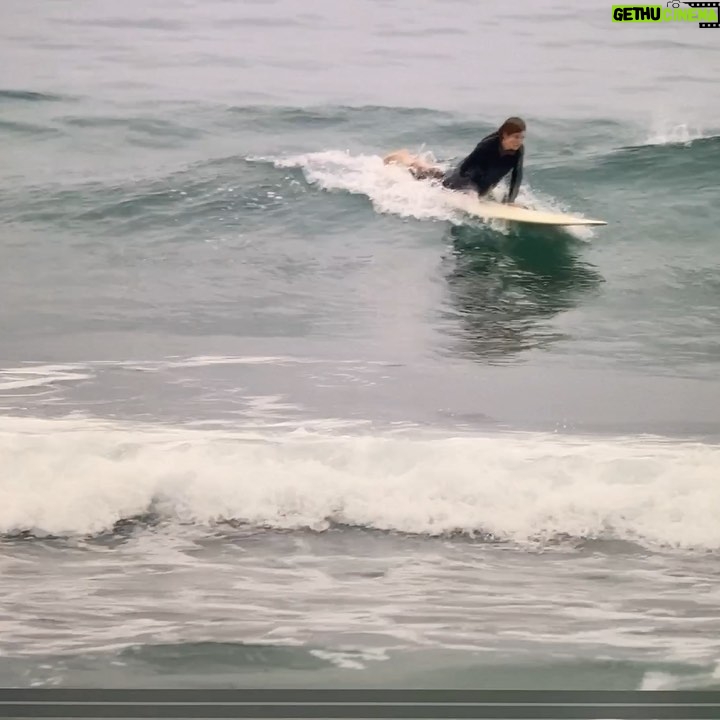 Bonnie Wright Instagram - two weeks back in california 🌺 final slide is rare footage of me doing something i love