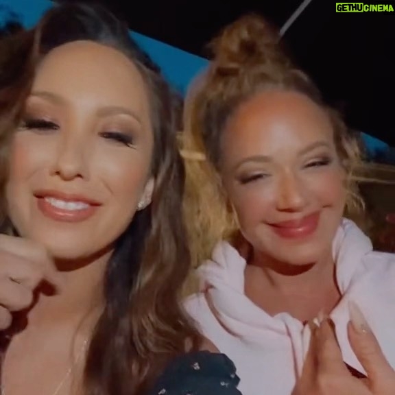 Leah Remini Instagram - Learn a little bit about @cherylburke and me! Any of our answers surprise you?