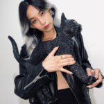 Chicha Amatayakul Instagram – thank you for all the birthday wishes! iloveyou 🐱🖤✨