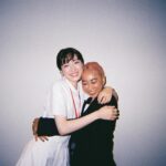 Mei Nagano Instagram – ・
テルちゃんとのハグ写真📷🌈
（二人で呼び方決めて慣らし中！笑）
いつも明るくてとにかく優しいテルちゃん。
会える日は嬉しいのです🤭
#めいテル
#今夜6話