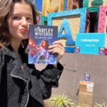 Haley LeBlanc Instagram - so excited to be able to donate 137 books to @childrensla ! 📚thank you all for your donations and support for a good cause!