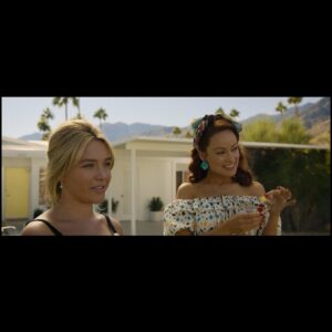 Olivia Wilde Instagram - I have a fear of wigs. Maybe it’s because most of the time they’re bad bad bad and also painful. Maybe that’s just my whack wig experience. When we were making DWD, I knew the hair was going to be a crucial, transformative element of our story-telling. And I knew it would involve wigs. So we needed THE BEST. Enter: THE BEST, aka @jaimeleigh.hair ! And she does WAY more than just wigs of course. She was a master of making the most natural, exquisitely undone perfect dream hair on our super star, @florencepugh who is almost the only actress NOT wearing a wig in the entire film, along with the amazing @sydneychandler_ . Jaime and I poured over mountains of research, getting giddy over inspiration that ranged from Brigitte Bardot to Mia Farrow to  Rita Hayworth to Jane Russell to Betty Page, and beyond. I learned more about the variations of the color red than I ever thought possible. She and her team performed miracles (including fitting a wig on my gigantic fivehead, and keeping a bow in Flo’s hair during a high speed car-chase) and created an entire world of hair that informed (and transformed) characters, and painted the film with absurdly gorgeous color and texture. Jaime also has an unbeatable vibe: unflappable, even when the director won’t stop moving long enough to fix her damn wig cap. Jaime, you’re a superhero. Thank you for being the coolest while being so effortlessly brilliant. Here is a small taste of the results of your incredible work.
