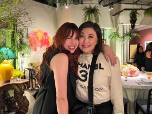 Julia Montes Instagram - just so thankful for the love and thoughtfulness of my Mommy Sharon…..@reallysharoncuneta

because of FPJAP gained a mommy … 

love you ❤️😘