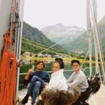 Georgina Amorós Instagram – Beautiful days on board of @jollygoodtimessailing 🫶🏼🐚 Thank you Maria, Ulrik and Ramoncito🥺